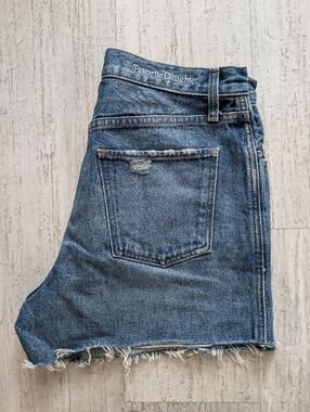 Favorite Daughter- Super High Rise Caroline Short- Medium Blue Denim-Size 29/27